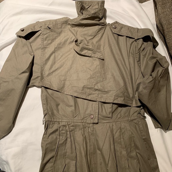 Vintage Circa 80’s Beautiful Cotton Jumpsuit w Cape by Foxy Lady Neiman Marcus - Picture 7 of 15